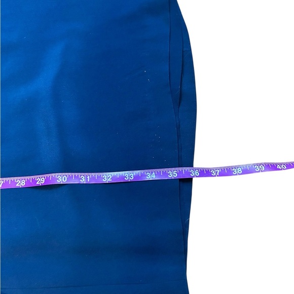 Vince Navy Blue 100% Silk Shirt Dress Size Small Business Causal Quiet Luxury - Picture 4 of 8